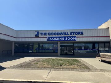 Storefront of the Deptford Goodwill Store and Donation Center